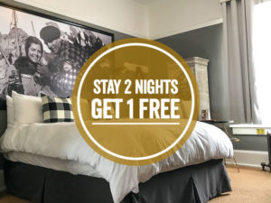 stay 2 nights get the 3rd night free