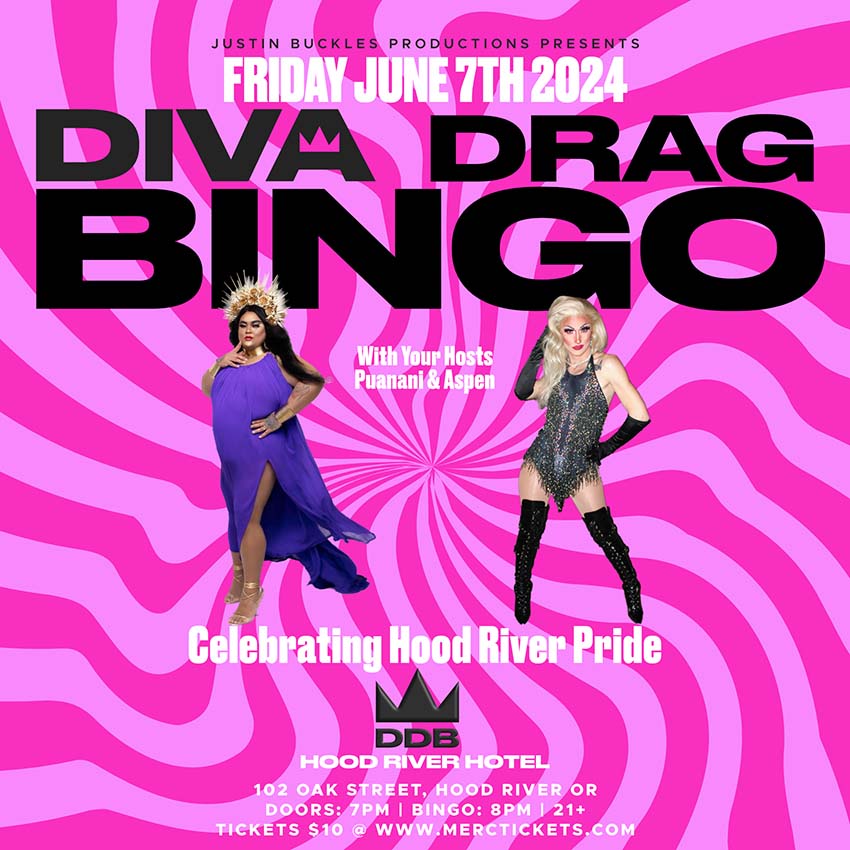 Pride Celebration Diva Drag Bingo