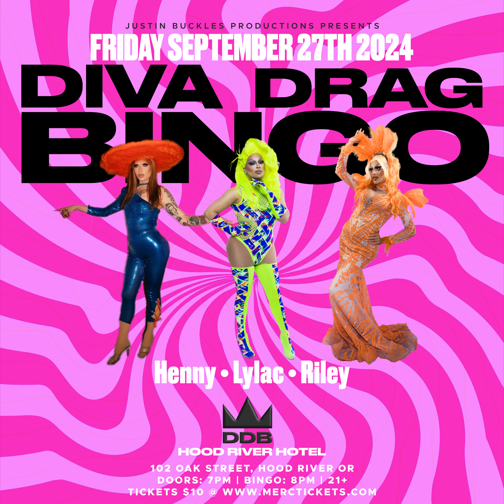 Drag Bingo Poster