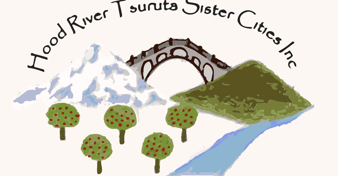 Hood River Tsuruta Sister City Program Logo