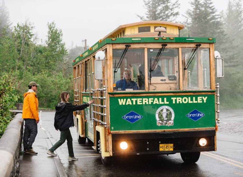 The Waterfall Trolley