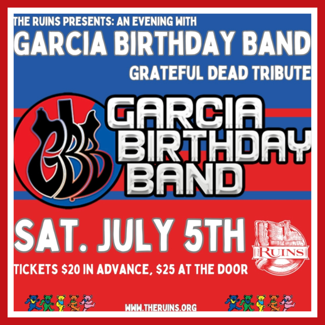 GBB live in Hood River poster July 2025